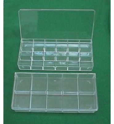 SB004 Transparent box of 10 compartments