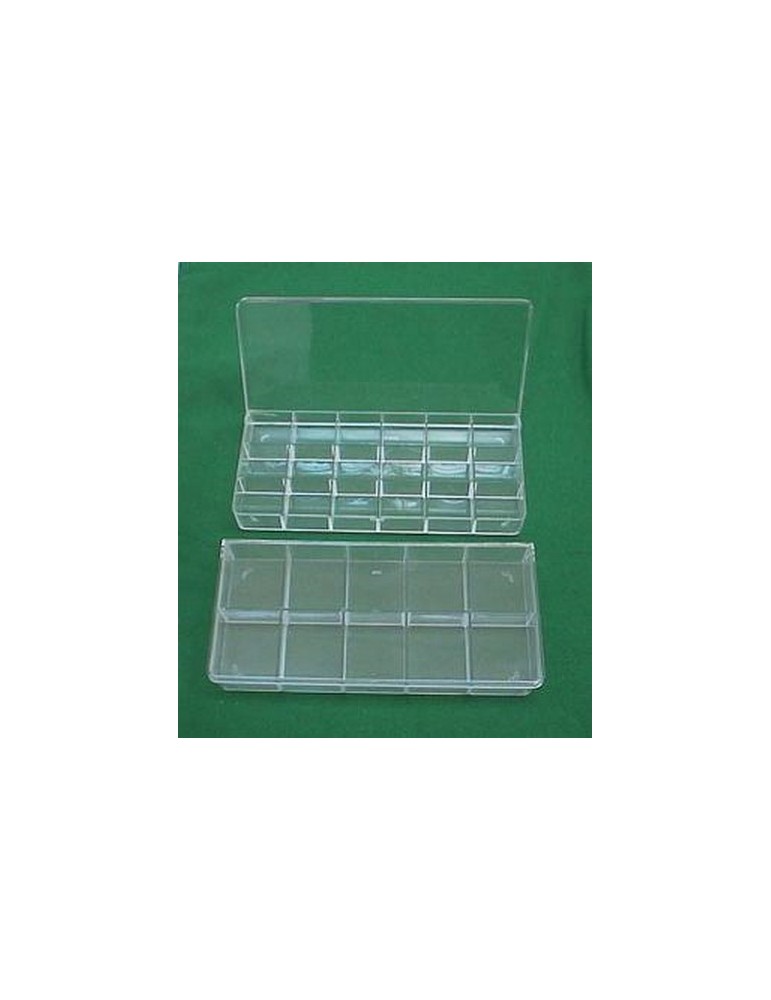 SB004 Transparent box of 10 compartments