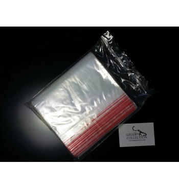 Polyethylene bag with clip 180x250 mm