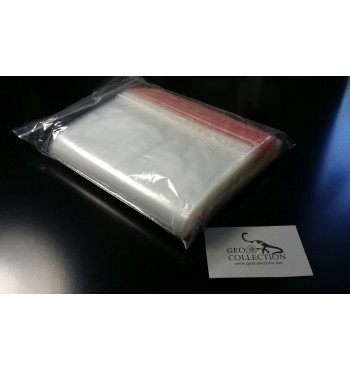 Polyethylene bag with clip 180x250 mm