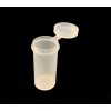 Flacone trasparente tappo a pressione ø mm 20,3x50,8 - FB013