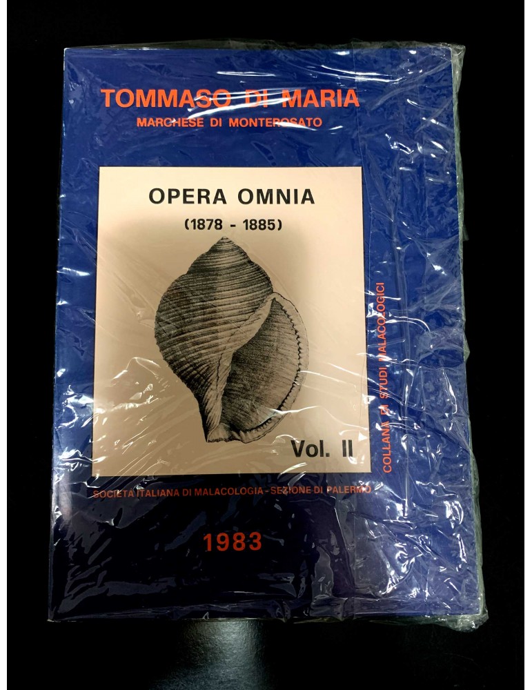 Opera Omnia Vol. II - Tommaso di Maria, Marchese di Monterosato - ristampa 1983
