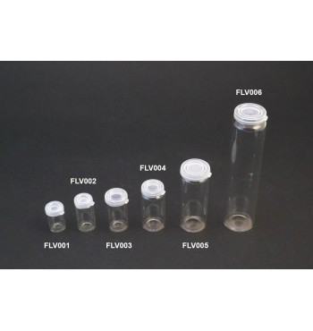 Anti-reflective glass bottle 18-30 mm - FLV001