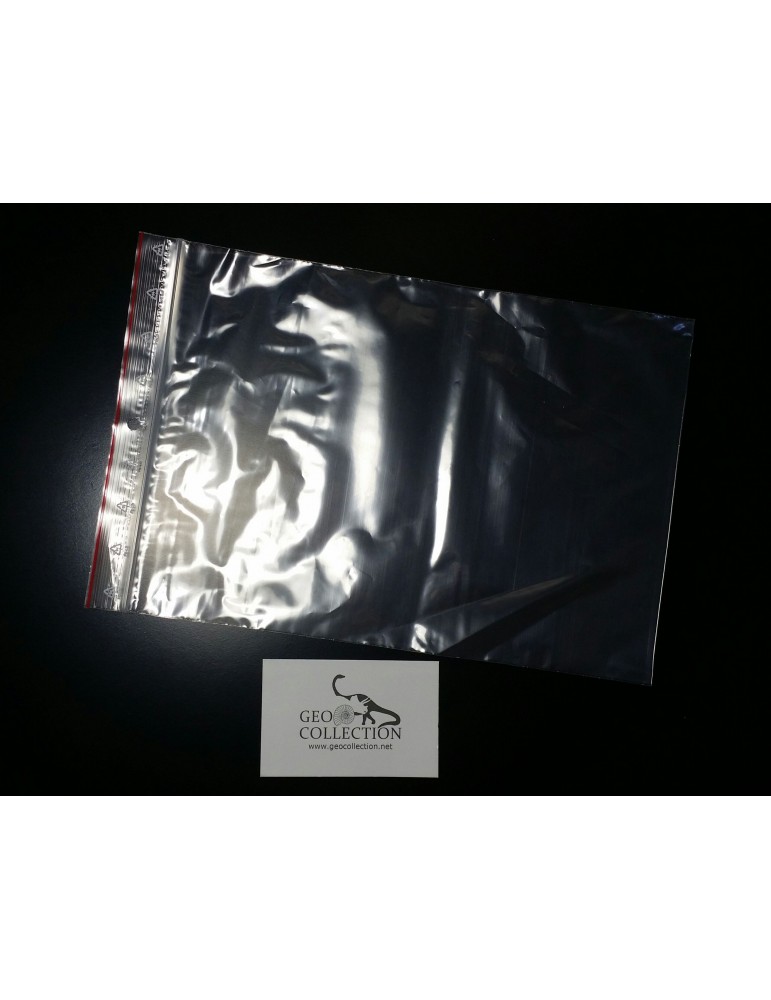 Polyethylene bag with clip 180x250 mm