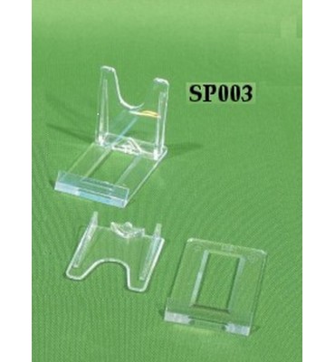 SP003 Supporto Espositore Trasparente Scorrevole per Fossili e Oggetti da Collezione – 69x41x50 mm