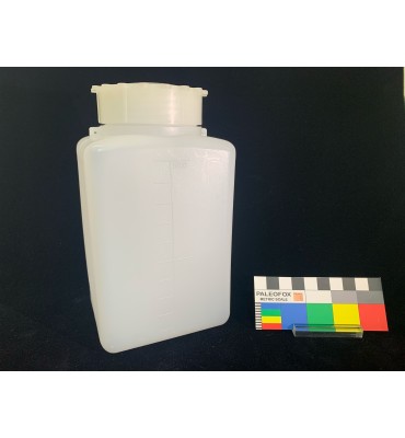 FC007 rectangular polyethylene bottle mm 176x103x80 - 1000 cc