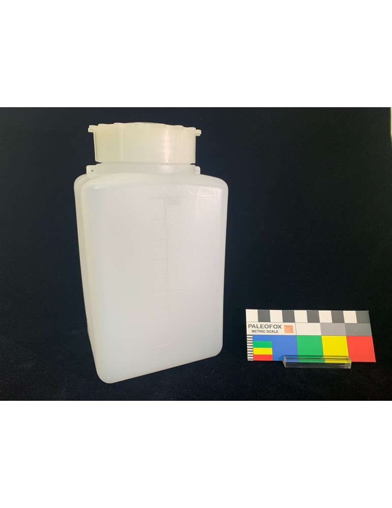 FC007 rectangular polyethylene bottle mm 176x103x80 - 1000 cc