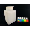 FC004 rectangular polyethylene bottle mm 70x80x138 - 500 cc