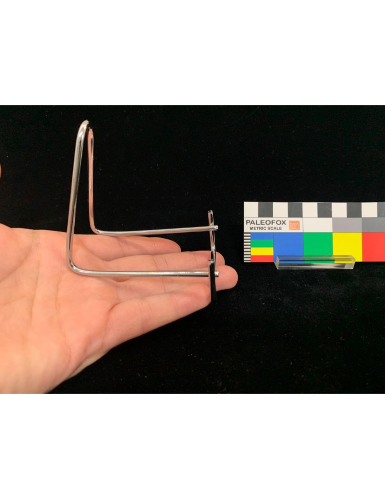 SM002 - Support in chromed metal 50x65x70 mm