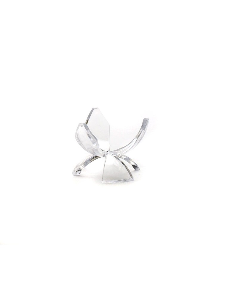 SP039 Supporto a tulipano in plexiglass h-32 mm
