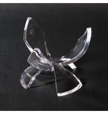SP041 Supporto a tulipano in plexiglass h-50 mm