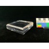 BAA008 - Rectangular transparent acrylic base with angled edges 80x80x20 mm