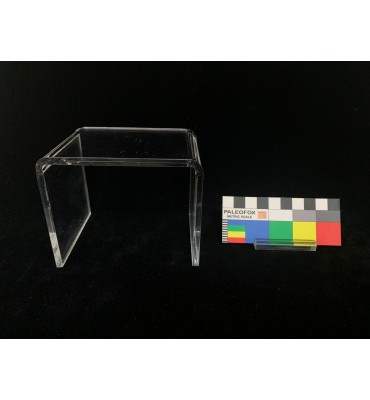SP047 Supporto in vetro acrilico ad U 109x80x87 mm