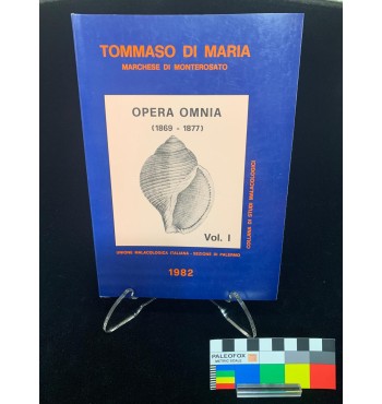 Opera Omnia Vol. I - Tommaso di Maria, Marchese di Monterosato - ristampa 1982