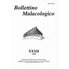 Bollettino Malacologico 1996, volume 32 fascicoli n. 1-4 e 5-8