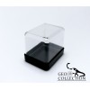 Scatola trasparente base nera mm 40x32x35