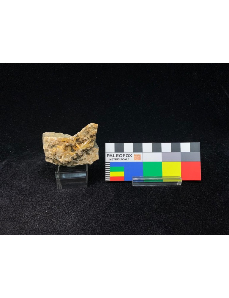 Hematoid Quartz — Crystals on Matrix | Procchio, Elba Island, Italy