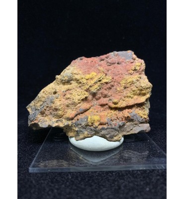 GOETHITE rosso-ocra — Miniera del Cavo, Isola d'Elba, Toscana, Italia MIN-00083