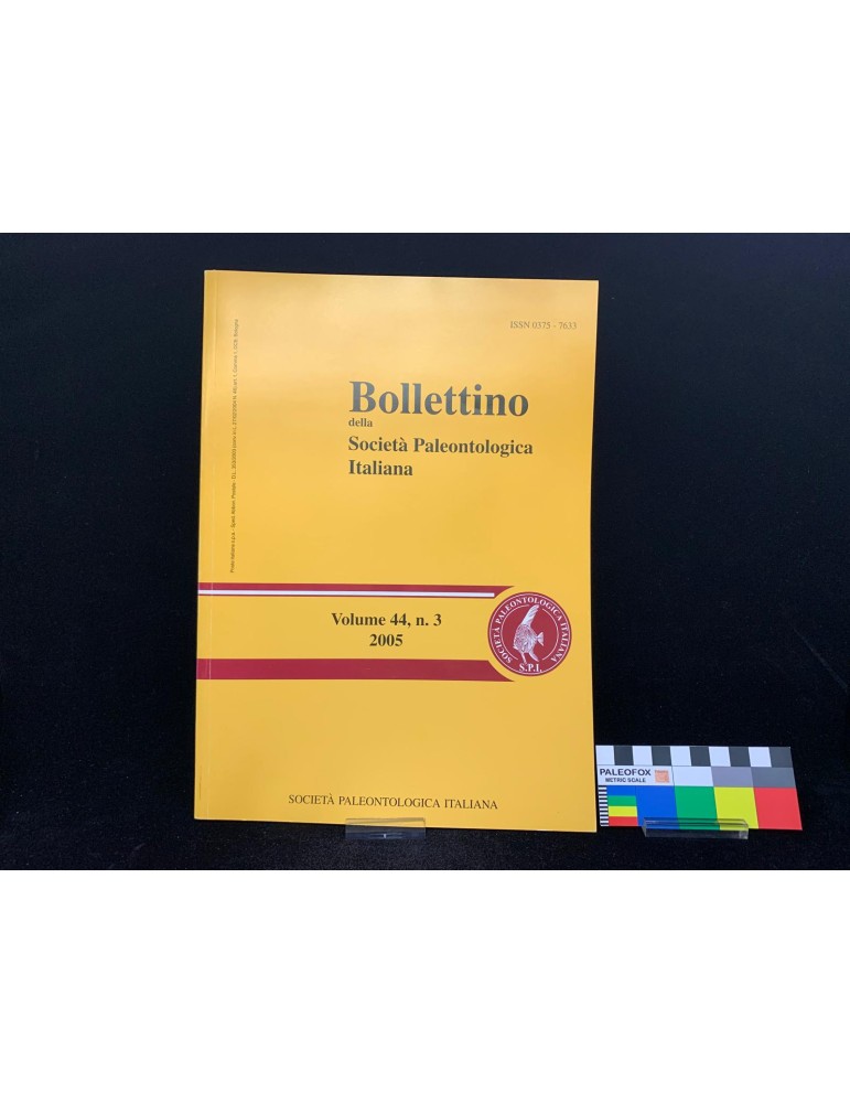 Bollettino della Società Paleontologica Italiana – Vol. 44, n. 3 (2005)