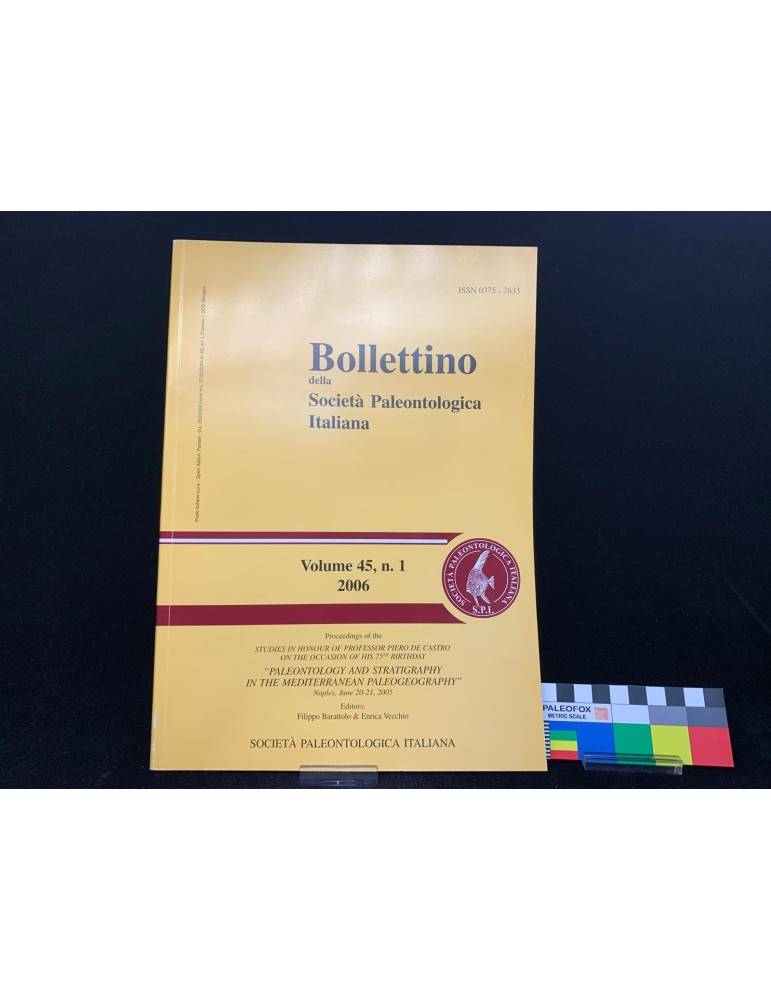 Bollettino della Società Paleontologica Italiana – Vol. 45, n. 1 (2006)
