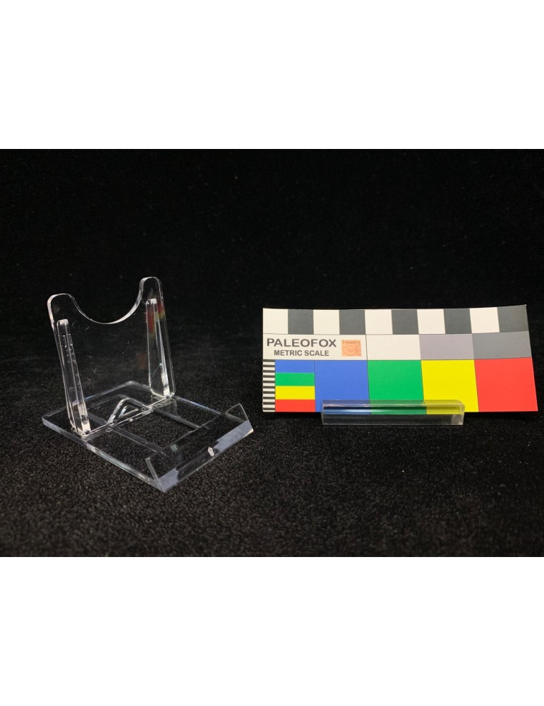 SP003 Transparent Sliding Display Stand for Fossils and Collectibles – 69x41x50 mm