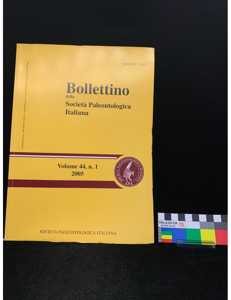 Bollettino della Società Paleontologica Italiana – Volume 44, n. 1 (2005)