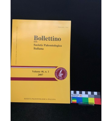 Bollettino della Società Paleontologica Italiana – Volume 46, n. 1 (2007)