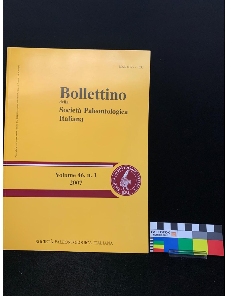 Bollettino della Società Paleontologica Italiana – Volume 46, n. 1 (2007)