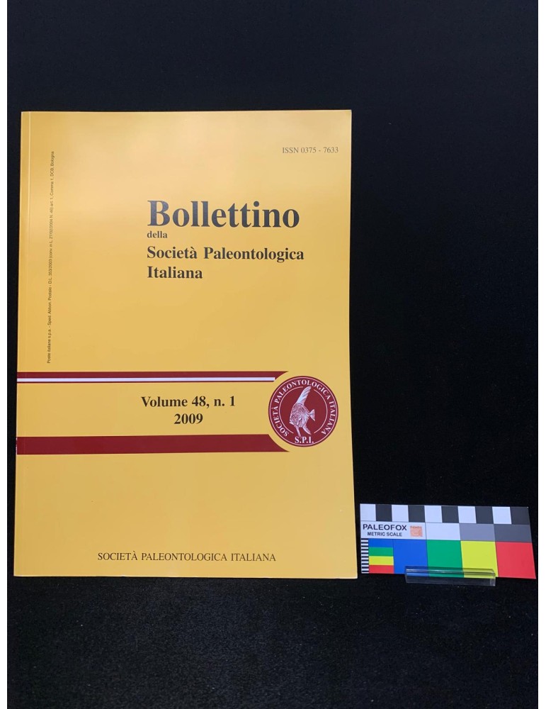 Bollettino della Società Paleontologica Italiana – Volume 48, n. 1 (2009)