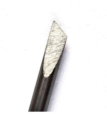 Slanted chisel needle tip,...