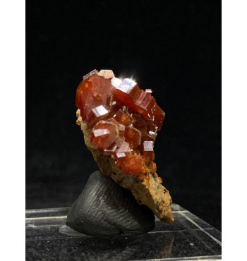 Vanadinite - Mibladen Mining District, Midelt, Morocco