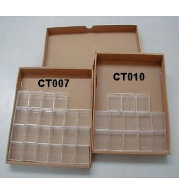 CT010 scatola e coperchio cartone automontante mm 255x360x50